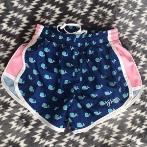 Tylers Ladies Shorts Size XS blue/pink